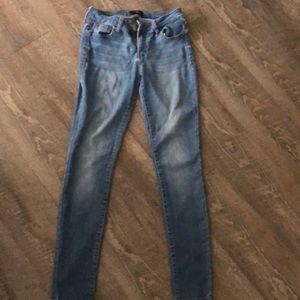 celebrity pink skinny jeans